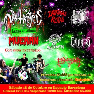 Afiche Lanzamiento Mueran
